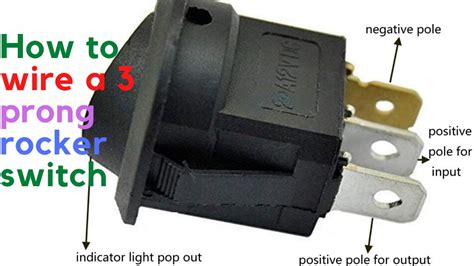 rocker switch wiring diagram